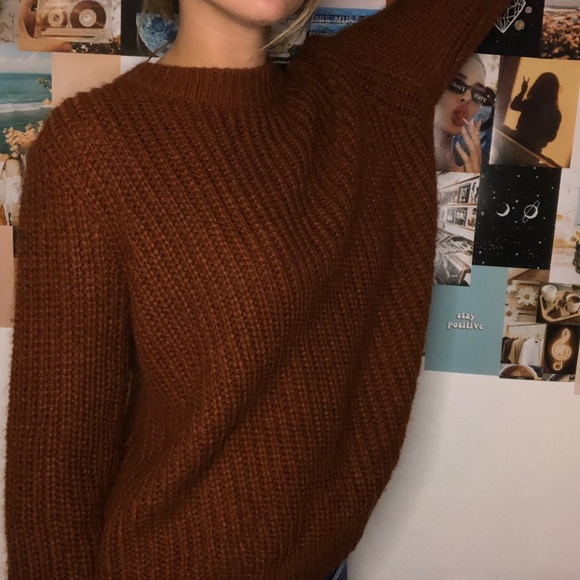 Brown thick sweater - Picture 4 of 4